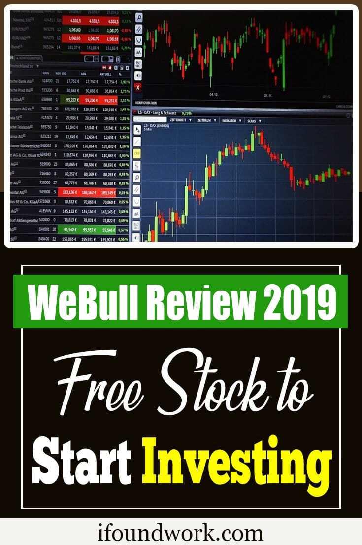 WeBull Review 2019 - Free Stock to Start Investing | I Found Work